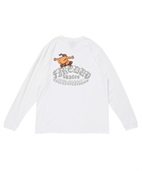 FIRED UP × MAGIC NUMBER SKATE GREMLIN L/S T-SHIRT(WHITE-M)