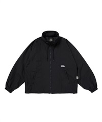 RETRO NYLON TRACK JK(BLACK-M)