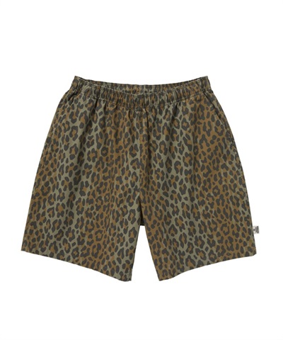 COTTON RIP LEOPARD BEACH PANTS
