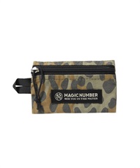 COTTON RIP LEOPARD CARD CASE(BROWN-F)