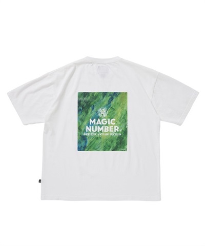STOCK LOGO US COTTON S/S T-SHIRT PAINTER BY NAOKO MIYAUCHI
