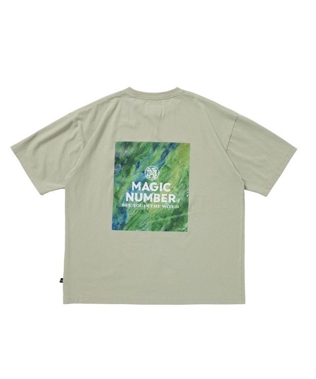 STOCK LOGO US COTTON S/S T-SHIRT PAINTER BY NAOKO MIYAUCHI(MINT-M)