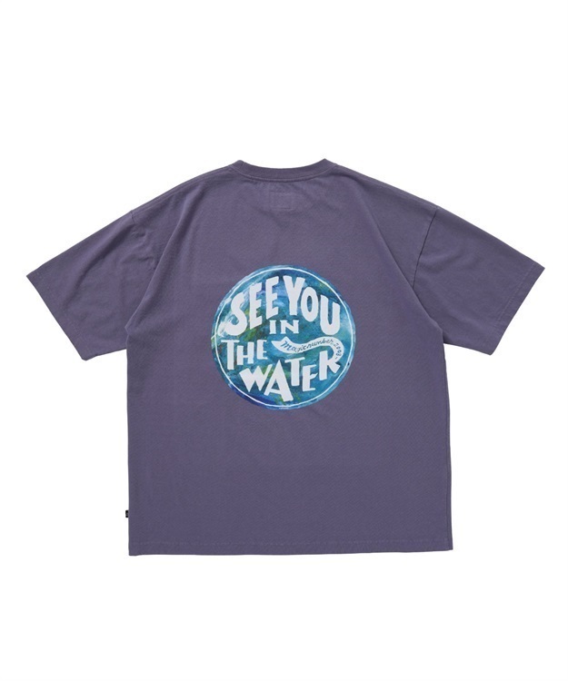 XV US COTTON S/S T-SHIRT PAINTER BY NAOKO MIYAUCHI(LIGHT PURPLE-M)