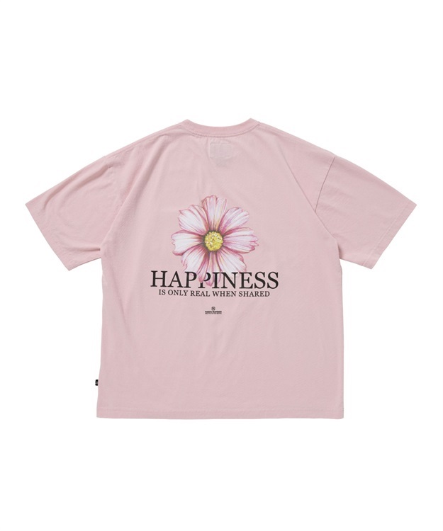 FRAMES LOGO US COTTON S/S T-SHIRT PAINTER BY NAOKO MIYAUCHI(LIGHT PINK-M)