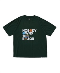 NOBODY OTB US COTTON S/S T-SHIRT(FOREST GREEN-M)