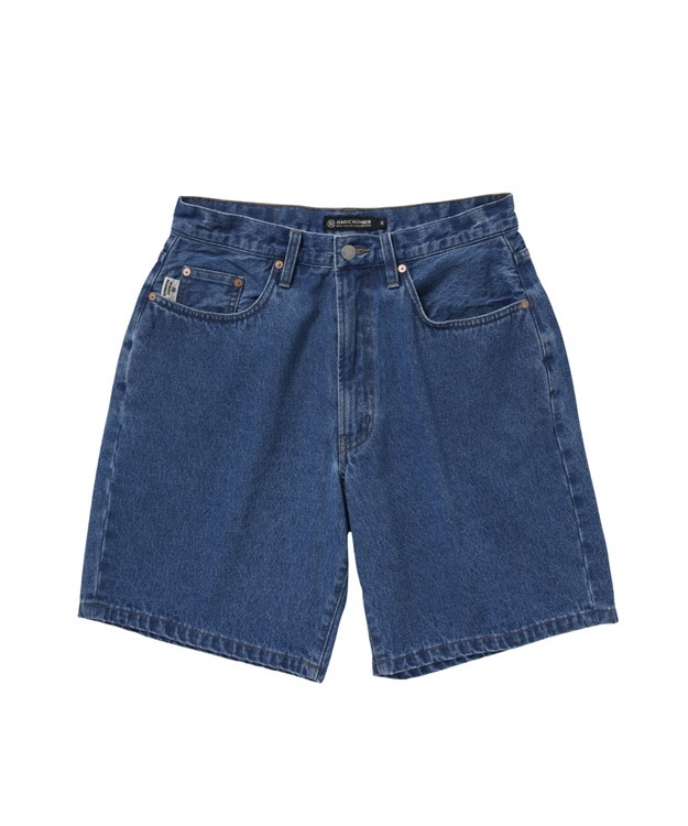 BAGGY JEAN SHORTS(BLUE-30)