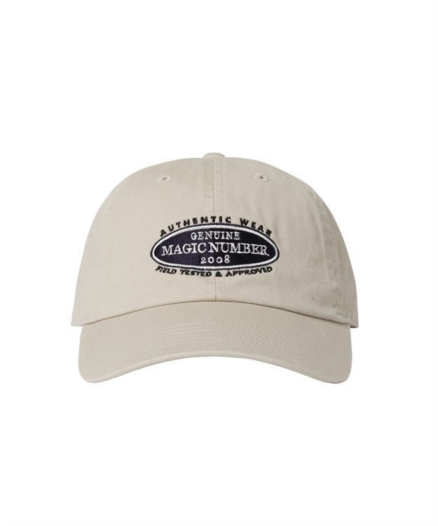 GENUINE TWILL LOW CAP(PUTTY-F)
