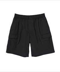 JUNGLE EASY NYLON SHORTS(BLACK-M)