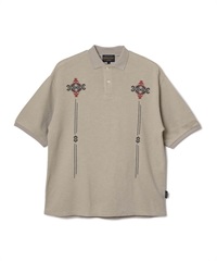 S/S Pique EMB Polo Shirt(Grege-M)