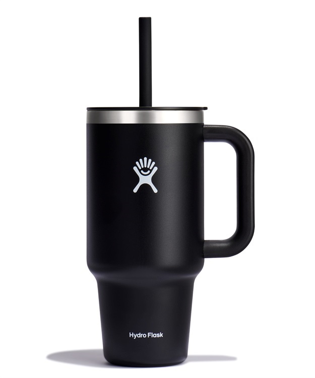 32oz ALL AROUND TRAVEL TUMBLER(Black-946ml)