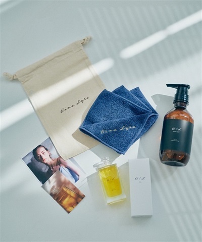 aina-Lyra ナチュラルオイル＆ボディソープセット(オイル＆ボディソープセット-45ml/400ml)