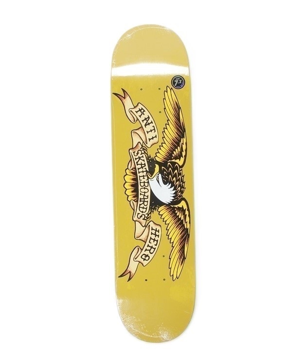 ANTI HERO DECK 7.3(KIDS)(YELLOW-7.3)