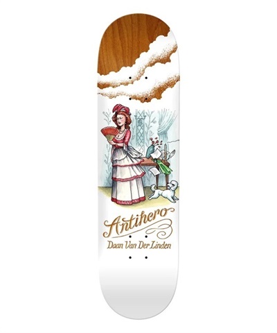 ANTI HERO DECK "FLATULENT BEAUTIES PRO SERIES ART BY TODD FRANCIS" 8.5