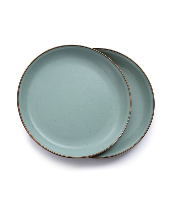 Enamel Plate set of 2(Green-FREE)