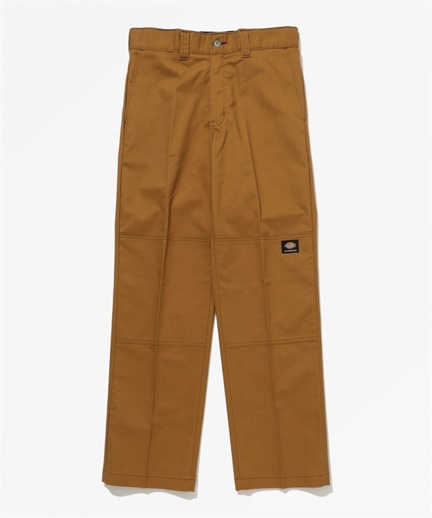 SKATEBOARDING DOUBLE KNEE TWILL PANT(BROWN DUCK-28)