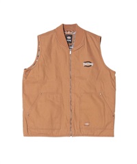 THRASHER DICKIES VEST(BROWN DUCK-M)
