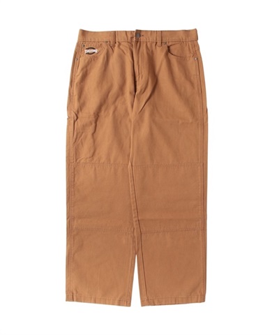 THRASHER DICKIES DOUBLE KNEE PANT(BROWN DUCK-28)