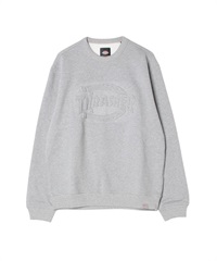 THRASHER DICKIES SWEATSHIRT(GREY MELANGE-M)