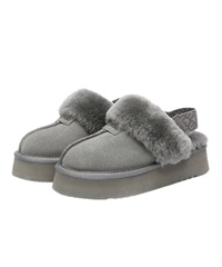 Forever Platform Slipper(Grey-US6(23.5cm))