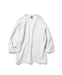 80s'FOOTBALL TEE(WHITE-M)