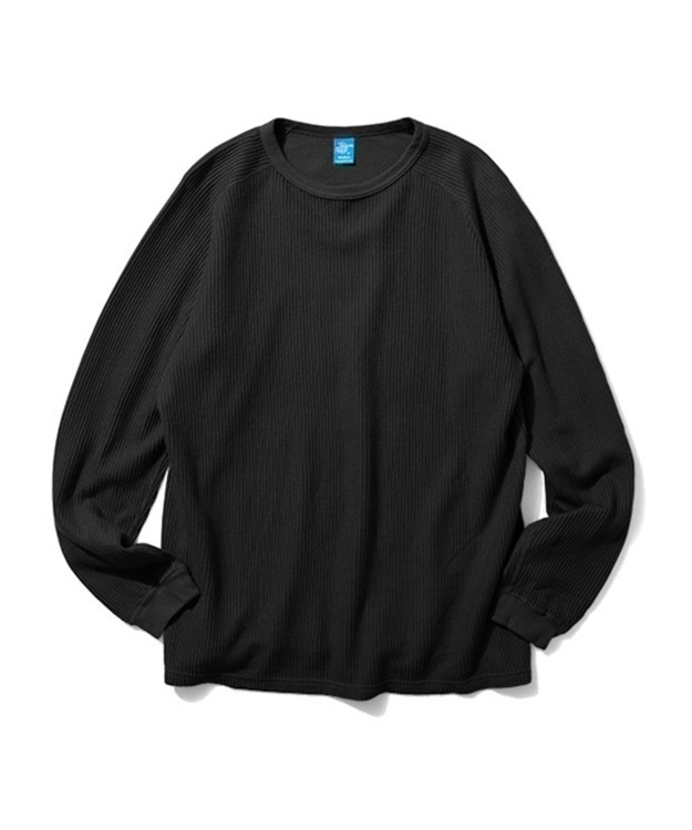 LS RIB KNIT(BLACK-M)
