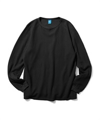 LS RIB KNIT(BLACK-M)