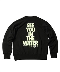 SEE YOU IN THE WATER CREW SWEAT "HALLOWEEN EDITION"(BLACK-M)