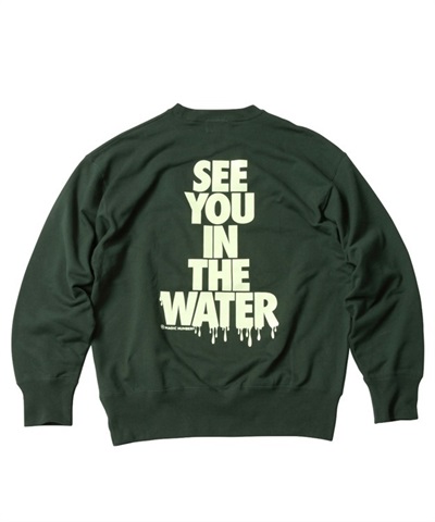 SEE YOU IN THE WATER CREW SWEAT "HALLOWEEN EDITION"(FOREST-L)