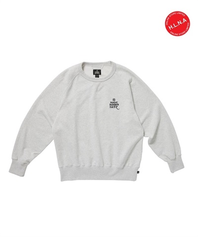 STOCKDAYZ RETRO RAGLAN CREW SWEAT( ONLINE LIMITED )
