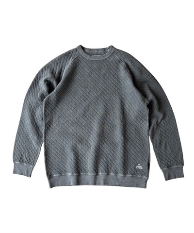MAGIC NUMBER×Good On LS QUILT RAGLAN CREW-KODENSHI-(P-BLACK-M)