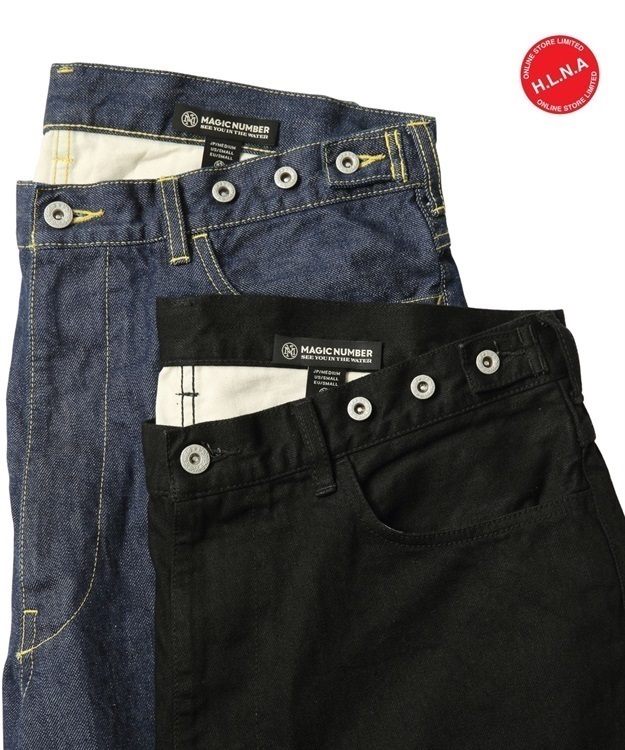 RED EAR ”備中” SELVEDGE DENIM WIDE PANTS