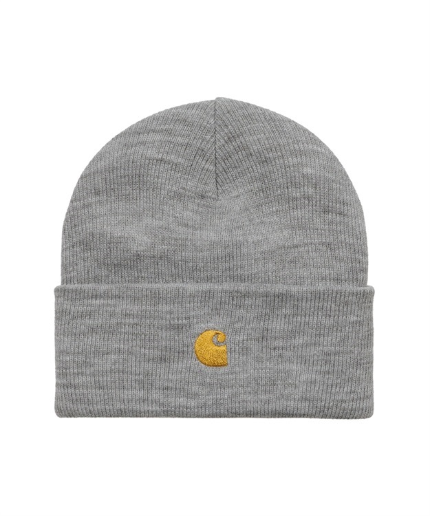 CHASE BEANIE(Grey Heather / Gold-ONE SIZE)