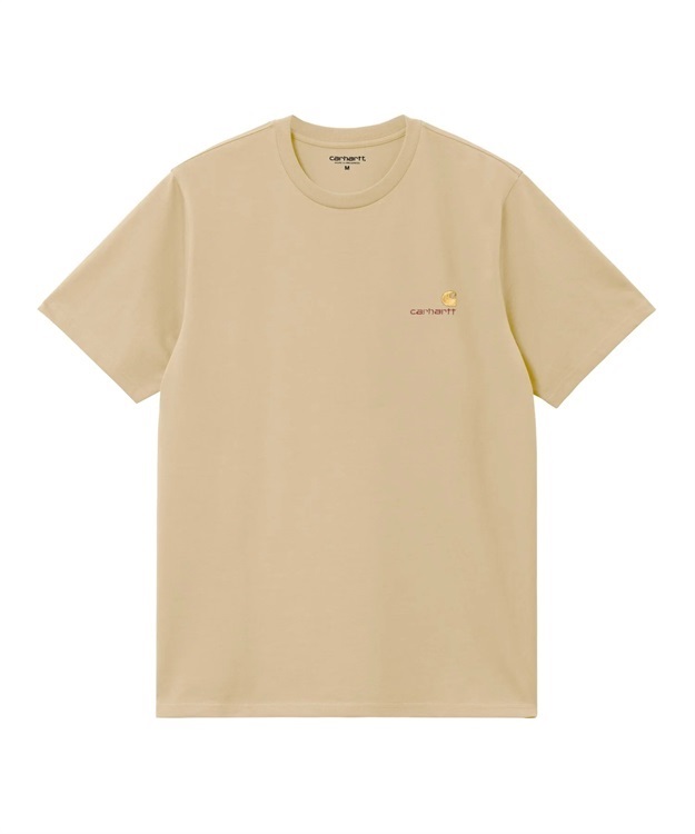 S/S AMERICAN SCRIPT T-SHIRT(Rattan-M)