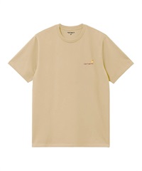 S/S AMERICAN SCRIPT T-SHIRT(Rattan-M)