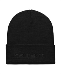 SCRIPT BEANIE(Black / Black-ONE SIZE)