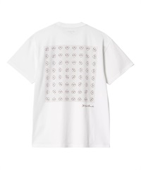 S/S FUROSHIKI T-SHIRT(White / Red-M)