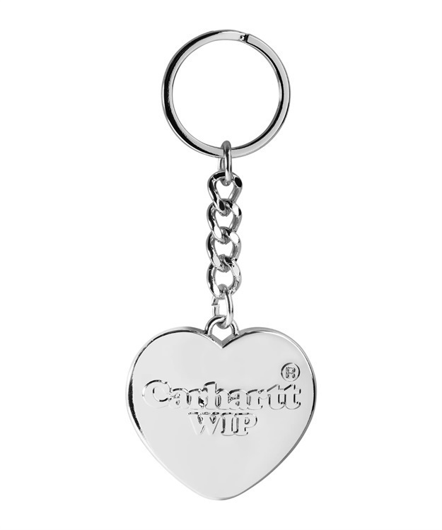 HEART KEYCHAIN(Silver-ONE SIZE)