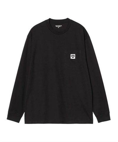 L/S POCKET HEART T-SHIRT