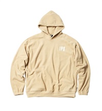 STEPS FLEECE HOODIE(BEIGE-M)