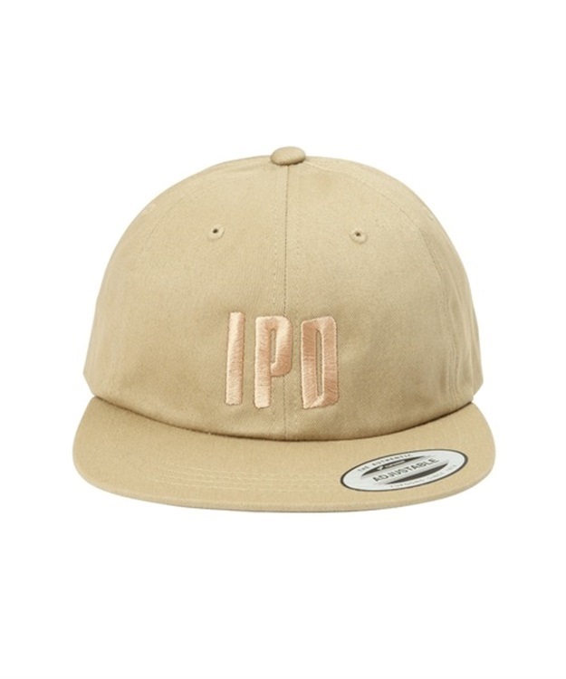 INITIAL CAP(KHAKI x BROWN-FREE)