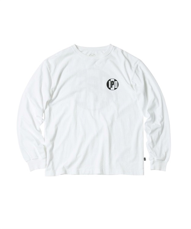 OG DISTRESSED L/S(WHT/WHITE-L)