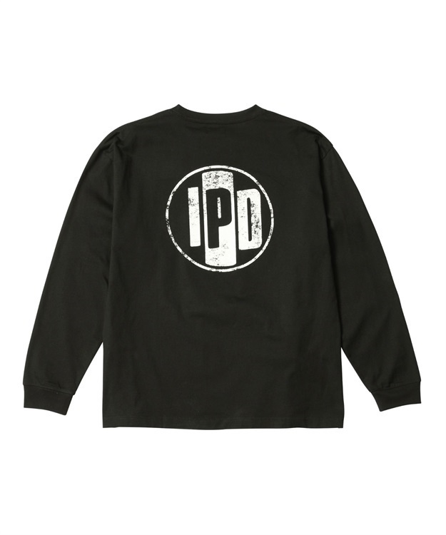 OG DISTRESSED LS(BLACKxWHITE-M)