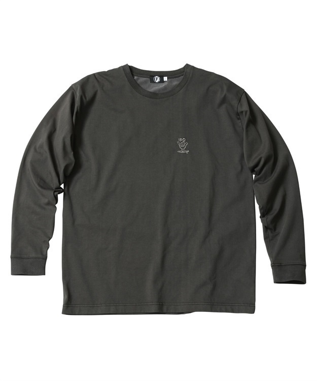 SHAKA EVERY DAY LS(BLACK CHARCOAL-M)