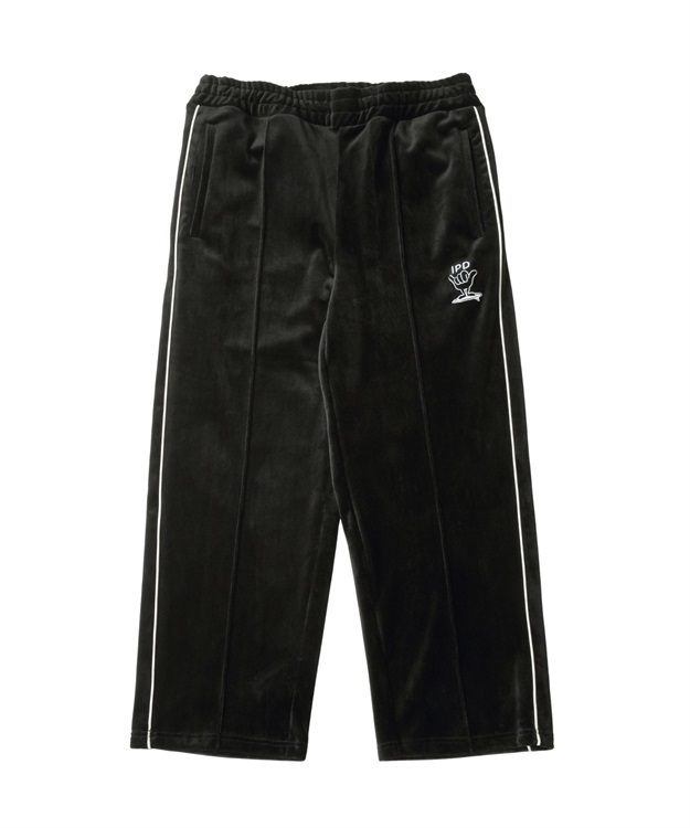 SHAKA VELOUR PANTS(BLACK-M)