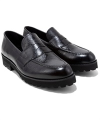 TANK SOLE LOAFERS(BLACK PAISLEY-26)