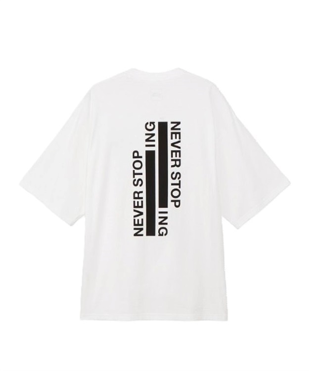 S/S NEVER STOP ING TEE(W-M)