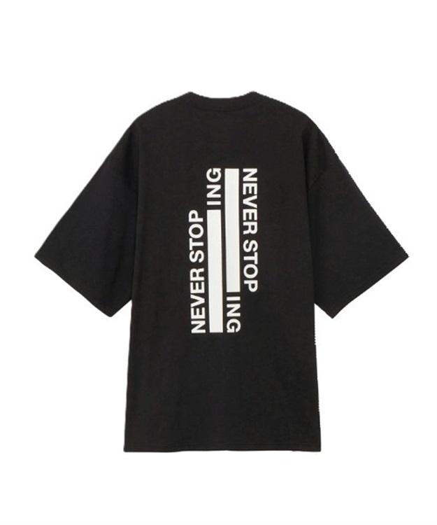 S/S NEVER STOP ING TEE(K-M)