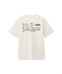 S/S FD Globe Grid Cotton Tee(WX-M)
