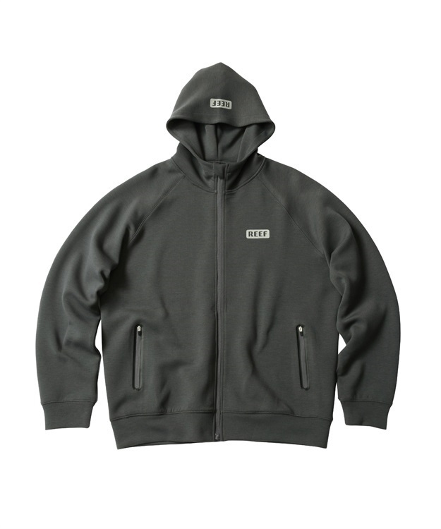 REEF ACTIVE KNIT HOODIE(CHARCOAL-M)