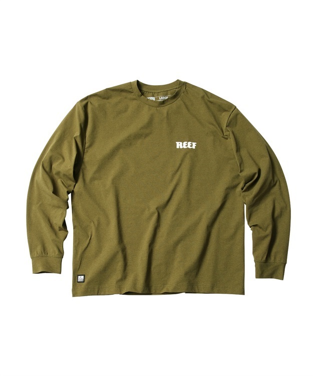 HERITAGE LOGO RASH L/S TEE(OLIVE-M)